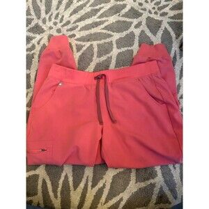 Hot Pink Figs Technical Collection Jogger Cinched Ankle Scrub Pants